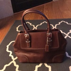 Maroon Coach Purse